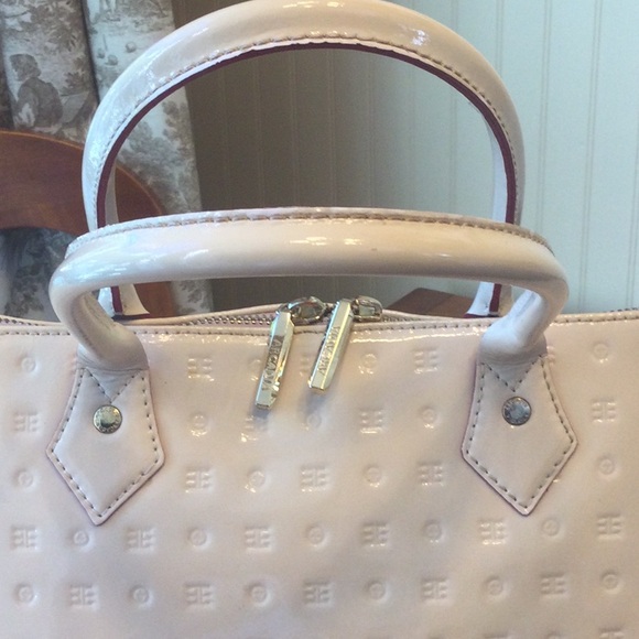 Arcadia Leather ButterCream/beige Italian Bag size OS - Picture 2 of 15